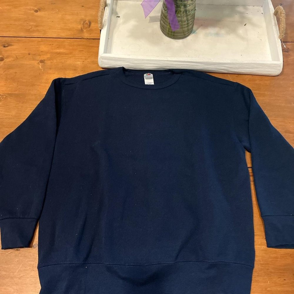 Vintage fruit of the loom blank sweatshirt